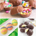 Silicone 6-Cavity Easter Egg Shape Cake Baking Mold